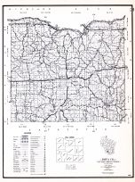 Iowa County, Wisconsin State Atlas 1956 Highway Maps